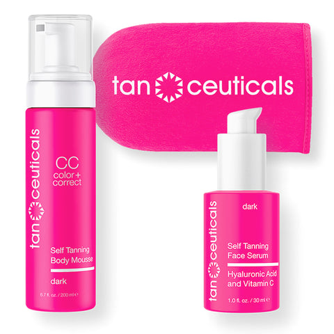 Image of Mousse + Face Serum Kit, Dark