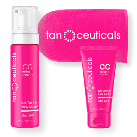 Image of Mousse CC Self Tanning Kit, Ultra Dark