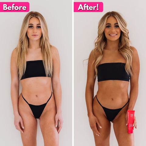Image of Body + Face CC Self Tanning Kit, Dark