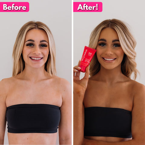 Image of Body + Face CC Self Tanning Kit, Dark