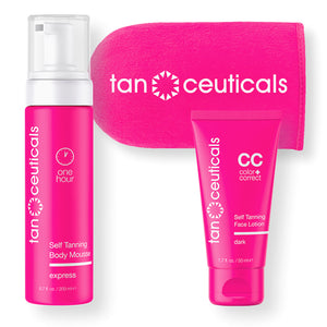 Express Mousse + Dark Face Lotion Kit